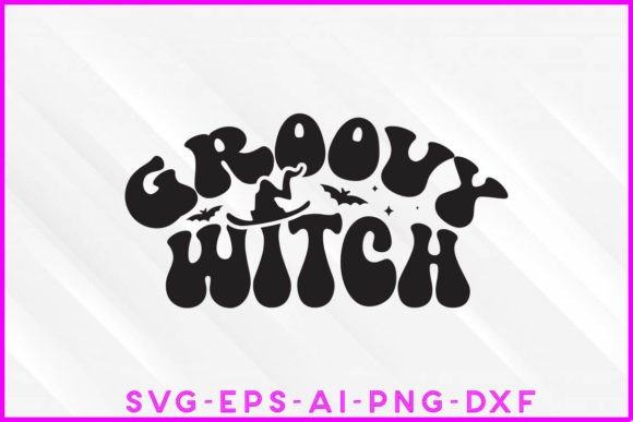 Download Groovy Witch Halloween Design Spooky Tee - Premium Bundle